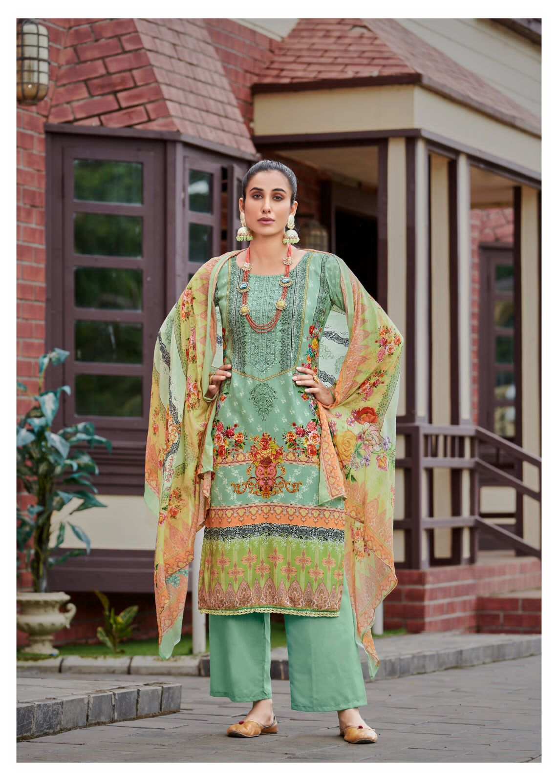 AZA VOL4 Pakistani Cotton Suits Catalog